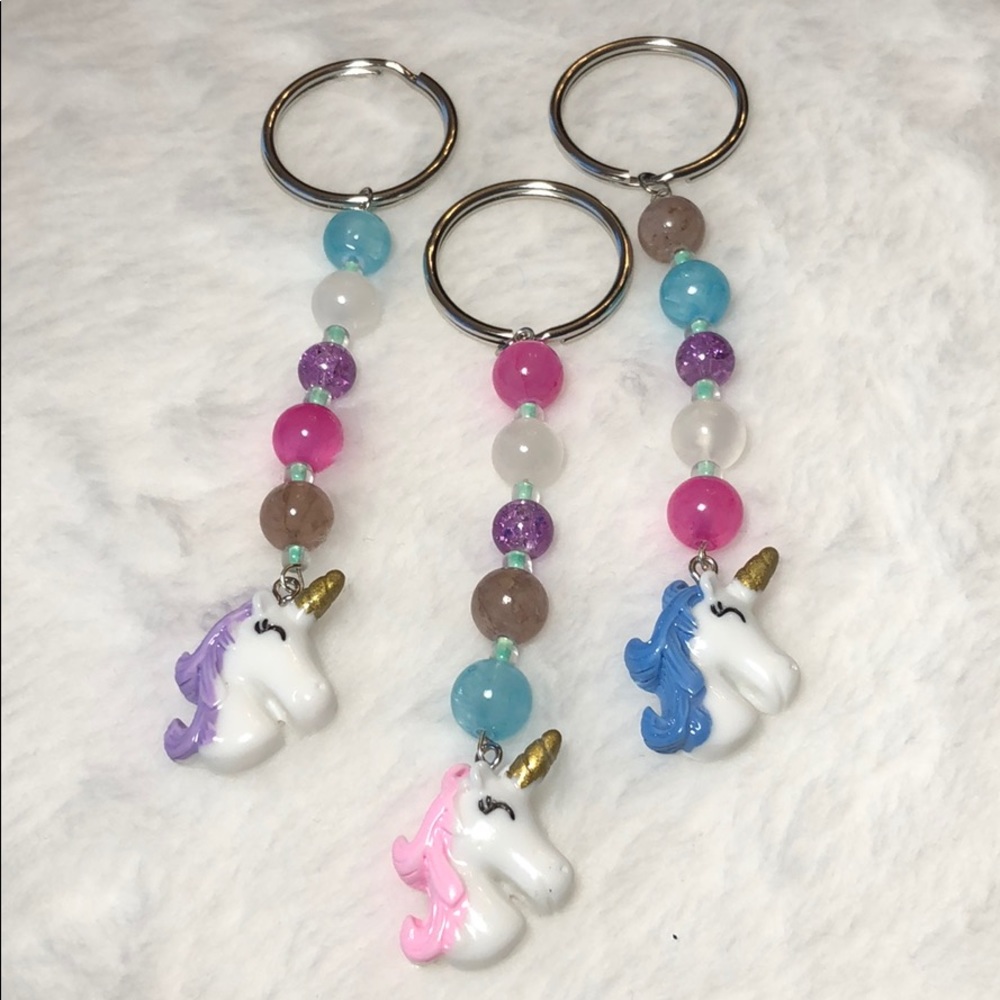 BFF Unicorn Key Chains